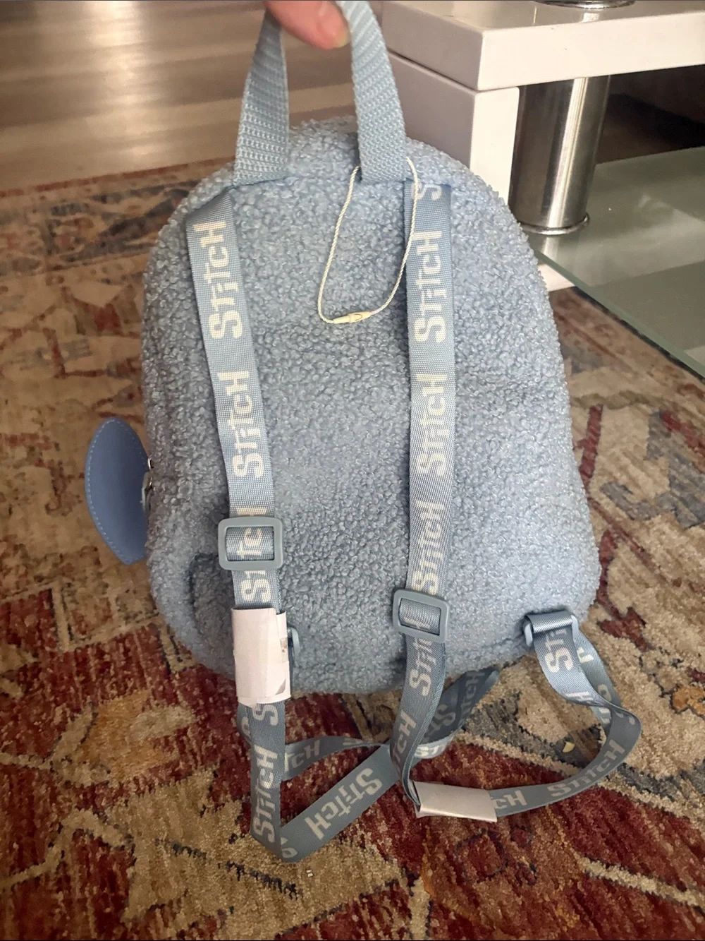 Mochila de Stich a Relieve Azul new set